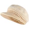MK MATT KEELY Berretto Inverno con Visiera Donna Cappello Caldo Newsboy cap con Visiera Cappello da Baker per Signore,Beige