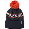 SEALSKINZ Heacham - Cappello Impermeabile con Pompon per Il Freddo, Colore: Blu Navy