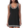 Vhersily Abito Tennis Badminton Skorts Donna Vestito Golf Racerback Abiti Sportivo Estivo Lavoro Miniabito Senza Maniche, da Discoteca, Vestiti Primaverile, per Padel Hockey, da Baseball Yoga Corsa