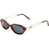 Le Specs. Le Specs LUNITA TORT LSP2452436 - Occhiali da sole da donna con montatura ovale ad alta protezione UV, Smoke Mono/Dark Tort, Taglia unica