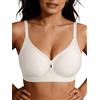 SHEKINI Reggiseno Donna Senza Ferretto Push Up Imbottito Bralette Senza Cuciture Seamless T-Shirt Classico Bustier Supporto Forte per Seni Normali e Grandi