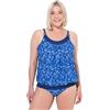 Ulla Popken Donna Bikini | Taglie forti, Plus Size, Tankini con pesci, coppe morbide