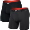 SAXX Underwear Co. Boxer Brief da uomo Multi-Sport in Mesh con Patta, Confezione da 2, XX-Large