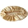 Lsharon, fascia da notte in 100% seta di gelso Champagne