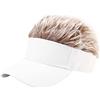 Malaxlx Cappello Baseball Uomo Donna Regolabile Cappello Visiera con Parrucca Golf Cappellini Sportivi Ambientazione Esterna Viaggi Berretto Visiera