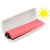 Knirps Ombrello tascabile Knirps Ultra US.050 Slim Manual - Ultra leggero e piatto - Resistente alle tempeste - Antivento - 21 cm