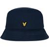 Lyle & Scott HE800A-Cappello alla Pescatora Uomo Blu (Dark Navy) Taglia Unica