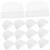 Healeved Cappelli Da Cuoco Monouso Per Bambini Non Tessuto Comodi 25 Pezzi Per Feste Cucina e Giochi Di Ruolo