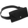 Alipis Mini Borsa per Telefono da Cintura in Poliuretano Nero