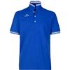 Kappa - Polo, Uomo, Blu, Cotone, Sportivo. Logo Maltax 5 MSS, Taglia: L