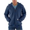 Carhartt Loose Fit Midweight Full-Zip Sweatshirt, Felpa con cappuccio Uomo, Blu (Nuovo Blu Navy), M