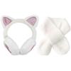 IHCEMIH Paraorecchie per donne e ragazze, accessori invernali soffici in peluche, regolabili, per adulti, scaldaorecchie termiche, per sci, corsa, protezione dal vento e freddo, regalo per ragazze e