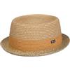 LIPODO Ennario Cappello Pork Pie Paglia Screziato Multicolore Prodotto in Italia Uomo Primavera Estate