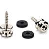 Schaller S-Lock S - Perni per cintura in metallo cromato satinato