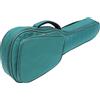 Garneck Borsa per Ukulele 4 Corde Imbottita 26/27 Pollici Oxford Verde | Borsa Tela Portatile per Ukulele Acustico, Tracolla Regolabile, Imbottitura Ispessita, 1 Pezzo