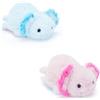 Zappi Co Peluche Axolotl reversibile da 15 cm | 2 in 1 blu a rosa | morbido peluche umore per gli appassionati di gioco e anime