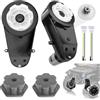 POLYNX 2 pezzi cambio motore ad alta velocità 24 V RS550-40000 giri/min, cambio rapido in acciaio per aggiornamento automatico, kit di conversione auto elettrica per bambini 18 V 24 V per