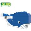 BIOBUDDI Animali Selvatici | Balena e foca in Mare, 12 Pezzi, Compatibile al 100% con Lego & Duplo, Prodotto in UE (Paesi Bassi), 97% bioplastica, BB-0101