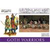 My Pet Elephant Wargames Atlantic Decline and Fall: Imperial Rome at War - Guerrieri gotici (30 personaggi) in plastica dura multiparte (polistirene ad alto impatto), 28 mm, prodotto negli Stati Uniti