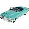 Generisch Welly Modello Auto Compatibile con Cadillac Eldorado Cabrio Aperto Blu 1953 - 1966 ca 1/34 - 1/39 Metal Model Auto Die Cast Nuovo in scatola