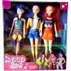 Generico Set 3 Bambole K pop Idols Stars Rumi Mira Zoey H 30 cm | Personaggi Anime Collezione Completa Fashion Dolls per bambine