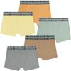 DIM Boxer da Ragazzo | Intimo per Bambini in Cotone Elasticizzato | Confezione da 5 Boxer per Bambini | Comfort Quotidiano | Elastico in Vita | Morbidi ed Elasticizzati