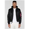 Alpha Industries MA-1 D-Tec SE Giacca bomber da uomo Black/Black