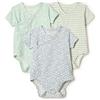 Amazon Essentials Bambini e ragazzi Body a maniche corte con bottoni laterali