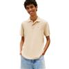 Tommy Jeans Uomo Maglietta Polo Essential Regular Fit, Beige (White Clay), XXL