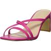 The Drop Amelie, Sandali con Tacco e Punta Quadrata da Donna, Rosa Shocking, 40.5 EU