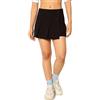 ONLY Onlmalena Life HW Pleat Skort TLR da Donna, Nero, 46