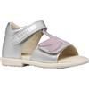 Geox Sandalo B VERRED B - Ragazzo, colore: Argento/Lilac, 26 EU