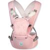 SONARIN Ergonomico Multifunzionale Hipseat Marsupio,Marsupio Neonati con Sedile Portantina Porta Bambino Fascia Porta Bebè Confortevole per Neonati Bambini 3-36 Mesi(Rosa)
