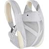 SONARIN Traspirante Leggero Marsupio Neonati,3-in-1 Morbido Cotone Porta Bebè Portantina Bebè Porta Bambino Ergonomico,Multifunzionale per Neonati e Bambini 0-36 Mesi(Grigio)