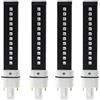 JOJIDE UV Lamp, Sostituzione 9W UV LED Lampada Tubo Lampadina Nail Art Essiccatore Fototerapia Gel Polimerizzante Sorgente Macchina 365 + 405nm(12LED 4pcs)