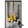 LRHRHR Zanzariera Magnetica per Porte, Autoadesivo Rete Anti Zanzare A Mani Libere Auto Chiusura, Facile Montaggio, per Soggiorno Patio Balcone-Black-C|| 80x190cm(31x74inch)