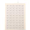 Yardenfun Sostituzione soffione doccia a pioggia: schermo doccia da 5 mm con 60 fori - piastra ugello superiore rettangolare per effetto cascata - accessori per il bagno