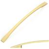 Amerdeco UK0021 - 10 maniglie per mobili, oro spazzolato, distanza tra i fori di 192 mm, in lega di zinco, maniglie per cassetti e armadi, per mobili da cucina e armadi