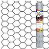 POLATO Rete recinzione metallica zincata 50mt H150cm maglia esagonale 51x4mm 5104150