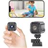 Unipampa Mini Telecamera Senza Fili, Videocamera Sorveglianza HD, Microcamera | Telecamera WiFi Interno, Visione Notturna, Audio Bidirezionale, rilevazione di movimento, HD 1080p, Per Casa/Bambini
