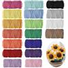 BORDEAG 18 pezzi di filato macramè, 2 mm x 30 m, filo di cotone macramè, set di fili di cotone macramè, filo di cotone macramè, set di filati di cotone macramè, per fai da te, fai da te, fai da te, lavori a