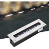 QICBYING Faretto A Fascio Led Luci - Faretto Incasso A Terra, Faretto Led Da Incasso Per Esterni/Luce Paesaggistica Per Cortile Da Giardino/Luce Sotterranea A Striscia Lunga Impermeabile IP66 85-265V ( Color :