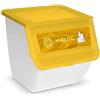 Acan Pattumiera impilabile, in plastica, per raccolta differenziata, riciclaggio (plastica, 36 litri, 36 x 38,5 x 38 cm)