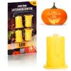 com-four® 4X Luce Decorativa a LED per Lanterne di Carta - Sostituzione della Luce del tè a LED - Luce Bianca Calda della Lanterna - Candela a LED a Batteria - Mini Lampada per Lanterne