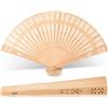 Queekay Ventaglio Pieghevole a Mano Ventilatore a Mano Intagliato in Legno Vintage Decorazione da Parete Cinese Estiva Elegante Regalo per Donna Bomboniere Festa Matrimonio（Stile Classico）