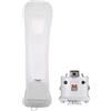 MAFAGE Wii Motion Plus - Adattatore per sensore e custodia in silicone, per controller Wii/Wii U (bianco)