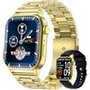 Homailida Smartwatch Uomo Donna con 2 Cinturini, 1.85 Orologio Digitale con Rispondi/Effettua Chiamate, 100+ Modalità Sportive Fitness Tracker con Monitoraggio del Sonno/Contapassi per IOS/Android