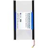 Generic Batteria di ricambio da 9200 mAh T40 Plus 0 cicli di ricambio per computer portatile compatibile per Teclast T40 Plus/T40 Pro Tablet PC Batteria a 5 fili, kit di riparazione con strumenti
