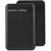 POENVFPO Druppo Rigido Ad Alta velocità 2,5 -usb3.0 Per un Semplice Game Plug -and, Ammette 6 TB SSD, Adatto Per gli Utenti/Mac (BLACK)
