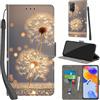 PHINIENLAND Cover per Xiaomi Redmi Note 11 Pro 5G custodia portafoglio Dente di leone | 3 scomparti carte, 1 tasca banconote, Chiusura magnetica, Supporto, Pelle PU flip cover per Redmi Note 11 Pro